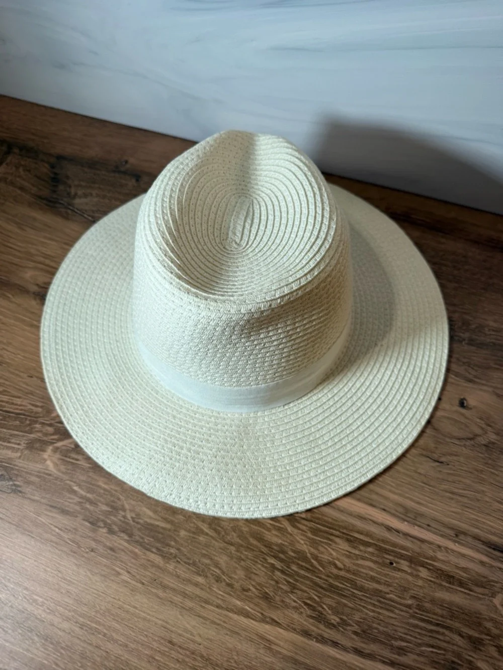 Melissa Odabash Panama Hat Paper Straw Cream